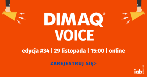 Ogłaszamy agendę ostatniego spotkania DIMAQ Voice w tym roku!