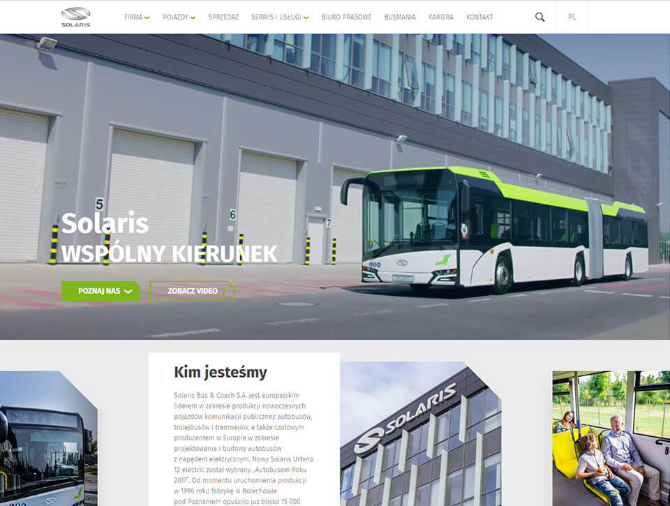 Serwis www Solaris Bus & Coach