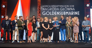 GoldenSubmarine – Agency of the Year 2018, 2017, 2013