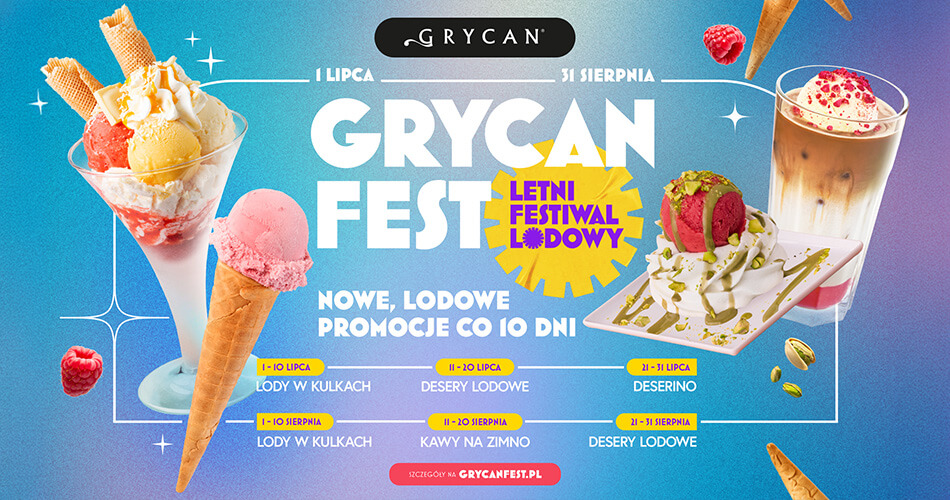 GRYCAN FEST – Letni Festiwal Lodowy