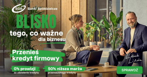 Leszek Lichota w nowej odsłonie kampanii Banków Spółdzielczych SGB  