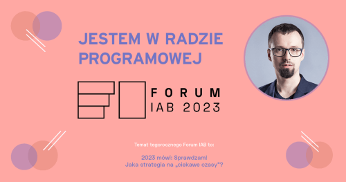 Grzegorz Krzemień w radzie Forum IAB 2023