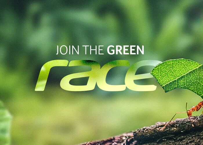 Join The Green Race!