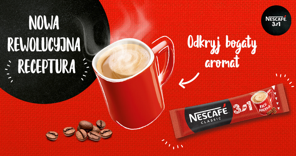 „Zamieszaj i ogarniaj” – kampania Nescafe 3in1