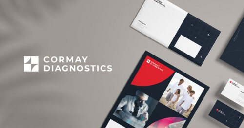 Cormay Diagnostics – identyfikacja wizualna firmy