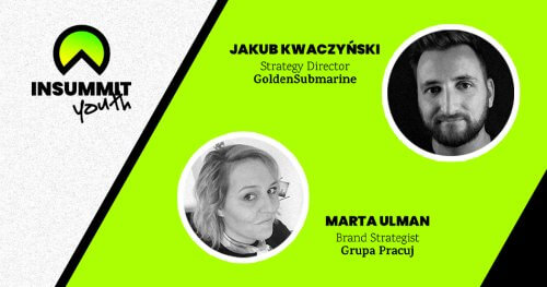 Marta Ulman oraz Jakub Kwaczyński – podczas Insummit 2023 odpowiedzą na pytanie: “Jak młodzi definiują swoją tożsamość?”