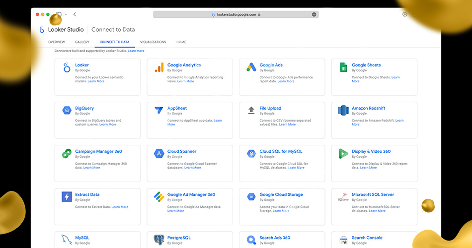 Google Looker studio connercotors